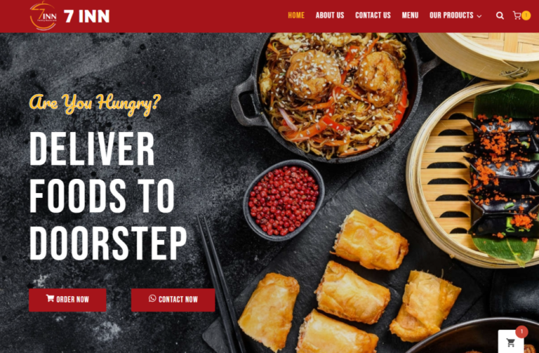 7INN Family Restaurant – Restaurant Website