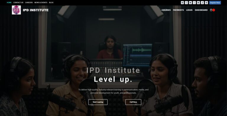 IPD Institute – Learning Management System (LMS) Website – Duplicate – Duplicate